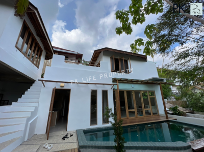 8S0095 Pool villa  for sale 17,900,000 These pool villa will offer over for land  89 sqw 4 bedroom 4 bathroomThis is contemporary villa located in Chalong .
