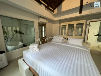 8S0095 Pool villa  for sale 17,900,000 These pool villa will offer over for land  89 sqw 4 bedroom 4 bathroomThis is contemporary villa located in Chalong .