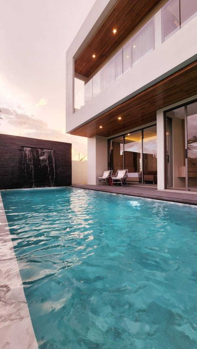8S0096 Pool villa  for sale 14,900,000 These pool villa will offer over for land  89 sqw 4 bedroom 3 bathroomThis is contemporary villa located in Chalong .