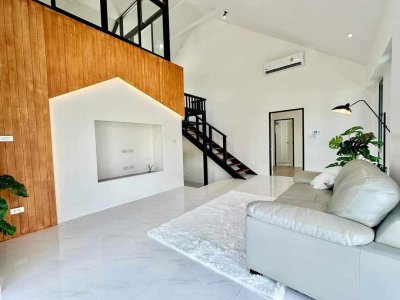 8S0126 Pool villa for sale 8,900,000 bath 3 bedrooms 2 bathrooms location at chalong