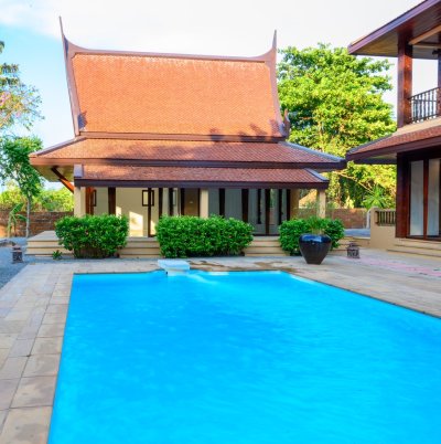 8S0153 Pool villa for sale 19,500,000 baht 9 bedroom 9 bathroom located at chalong