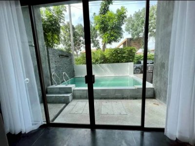 8S0194 Pool villa for sale 7,900,000 baht 2 bedroom 2 bathroom located at chalong