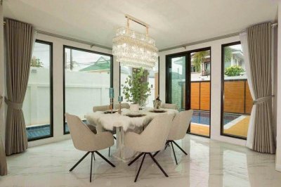 8S0202 Pool villa for sale 11,900,000 baht 4 bedroom 4 bathroom located at chalong