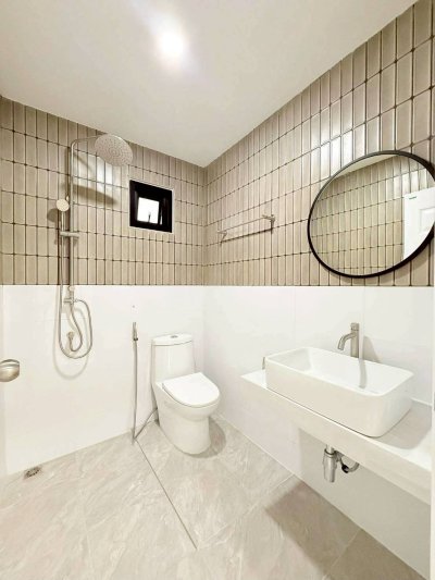 8S0212 ขายทาวน์เฮ้าส์สองชั้น ราคา 4,790,000 บาท 4 ห้องนอน 2 ห้องน้ำ โซนฉลอง