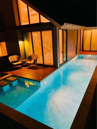 8S0220 Pool villa for sale 8,600,000 baht 2 bedroom 2 bathroom at chalong