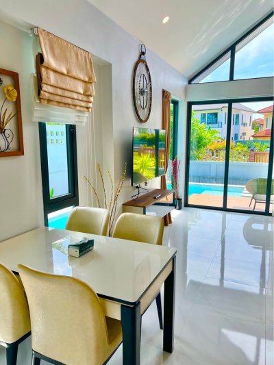 8S0220 Pool villa for sale 8,600,000 baht 2 bedroom 2 bathroom at chalong