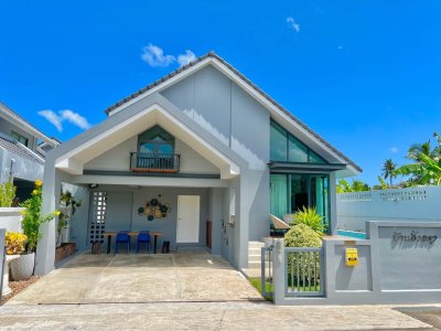 8S0220 Pool villa for sale 8,600,000 baht 2 bedroom 2 bathroom at chalong