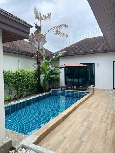 8S0254 Pool villa for sale 8,900,000 baht 2 bedroom 2 bathroom at chalong