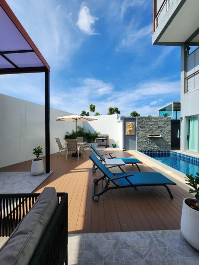 8S0257 Pool villa for sale 14,950,000 baht 4 bedroom 4 bathroom at chalong