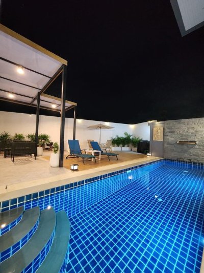 8S0257 Pool villa for sale 14,950,000 baht 4 bedroom 4 bathroom at chalong