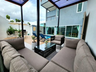 8S0257 Pool villa for sale 14,950,000 baht 4 bedroom 4 bathroom at chalong