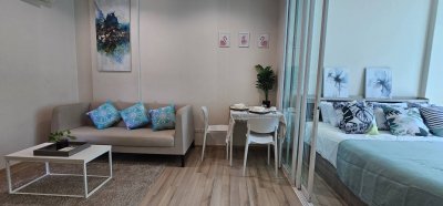 9R0123 The Base Downtown Condominium at Wichit 1 Bedroom 1 Bathroom Area 35 sq.m 25,000 permonth