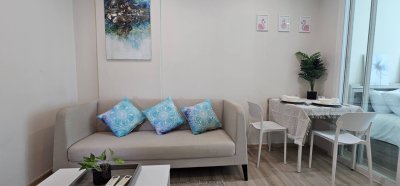 9R0123 The Base Downtown Condominium at Wichit 1 Bedroom 1 Bathroom Area 35 sq.m 25,000 permonth