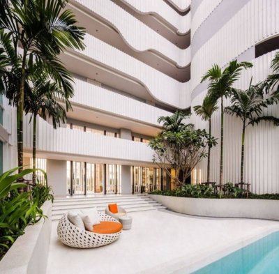 9R0123 The Base Downtown Condominium at Wichit 1 Bedroom 1 Bathroom Area 35 sq.m 25,000 permonth