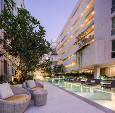 9R0123 The Base Downtown Condominium at Wichit 1 Bedroom 1 Bathroom Area 35 sq.m 25,000 permonth