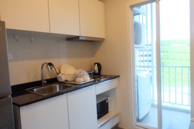 9R0124 คอนโดมิเนียม 1 ห้องนอน 1 ห้องน้ำ ให้เช่าเดือนละ 20,000 บาท โซนวิชิต