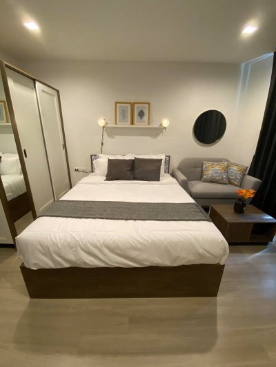 9R0273 คอนโดมิเนียม 1 ห้องนอน 1 ห้องน้ำ ให้เช่าเดือนละ 18,000 บาท โซนวิชิต