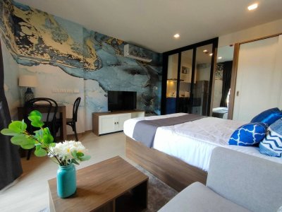 9R0345 คอนโดมิเนียม 1 ห้องนอน 1 ห้องน้ำ ให้เช่าเดือนละ 18,000 บาท โซนวิชิต