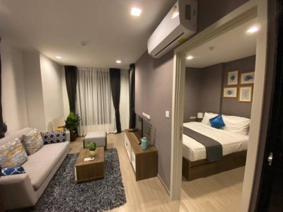 9R0347 The Base Central Condominium 1 ห้องนอน 1 ห้องน้ำ ให้เช่าเดือนละ 18,000 บาท โซนวิชิต