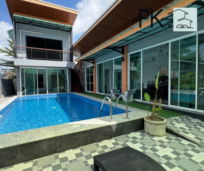 9R0363 ให้เช่า pool villa 3 ห้องนอน 3 ห้องน้ำ ราคา 45,000/เดือน โซนพันวา