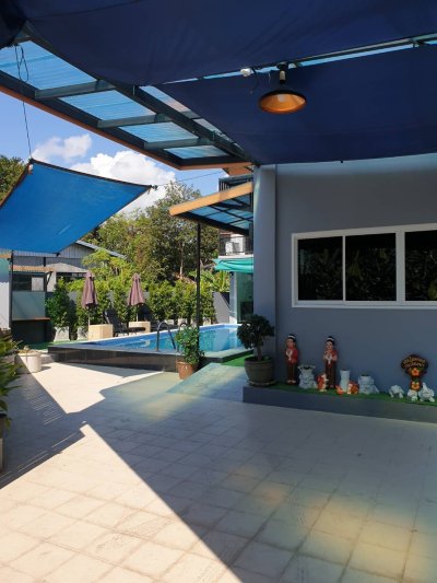 9R0363 ให้เช่า pool villa 3 ห้องนอน 3 ห้องน้ำ ราคา 50,000/เดือน โซนพันวา