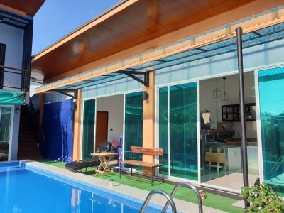 9R0363 ให้เช่า pool villa 3 ห้องนอน 3 ห้องน้ำ ราคา 50,000/เดือน โซนพันวา