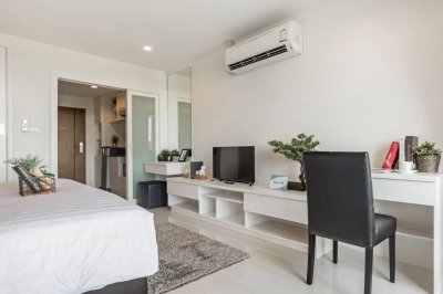 9R0386 คอนโดมิเนียม ห้องสตูดิโอ ให้เช่าเดือนละ 13,000 บาท โซนวิชิต