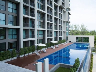 9R0402 คอนโดมิเนียม 1 ห้องนอน 1 ห้องน้ำ ให้เช่าเดือนละ 23,000 บาท โซนวิชิต