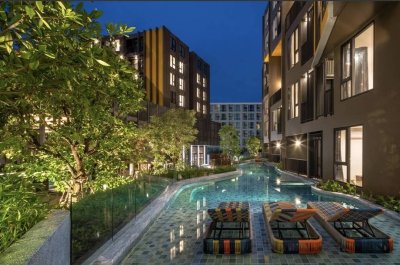 9R0407 Condominium for rent studio room 18,000/month at wichit