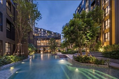 9R0407 Condominium for rent studio room 18,000/month at wichit