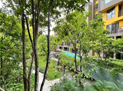 9R0466 คอนโดมิเนียม ห้องสตูดิโอ ให้เช่าเดือนละ 16,000 บาท โซนวิชิต