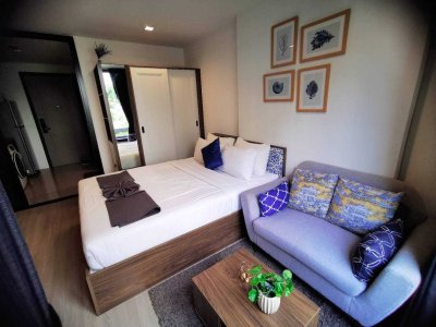 9R0506 คอนโดมิเนียม studio room ให้เช่าเดือนละ 18,000 บาท โซนวิชิต