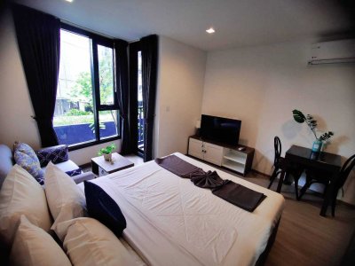 9R0506 คอนโดมิเนียม studio room ให้เช่าเดือนละ 18,000 บาท โซนวิชิต