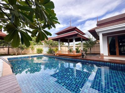 9R0340 ให้เช่า pool villa 4ห้องนอน 5ห้องน้ำ ราคาให้เช่า 160,000 ต่อเดือน  โซนวิชิต