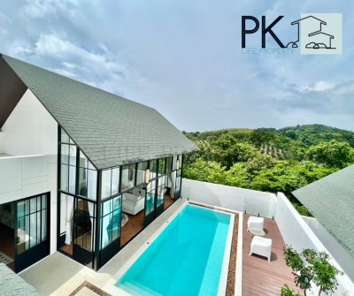 9R0519 ให้เช่า pool villa 2 ห้องนอน 2 ห้องน้ำ ราคา 110,000/เดือน โซนวิชิต,พันวา