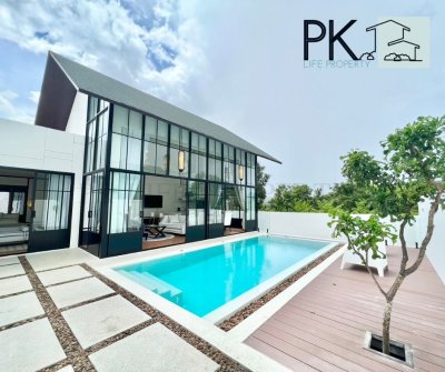 9R0519 ให้เช่า pool villa 2 ห้องนอน 2 ห้องน้ำ ราคา 110,000/เดือน โซนวิชิต,พันวา