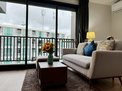 9R0521 The Base Central คอนโดมิเนียมราคาดีๆ  2ห้องนอน 1ห้องน้ำ ให้เช่าเดือนละ 30,000 บาท