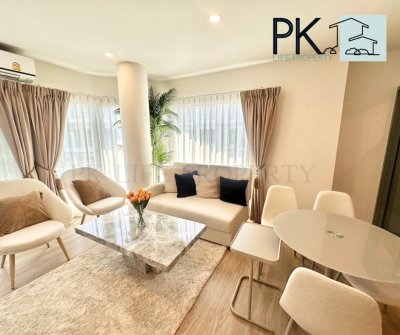 9R0536 Phyll Phuket Condominium 2 ห้องนอน 2 ห้องน้ำ ชั้น 2 70ตร.ม ให้เช่าเดือนละ 60,000บาท มีเฟอร์นิเจอร์ครบครันพร้อมเข้าอยู่ได้เลย