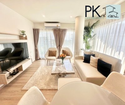 9R0536 Phyll Phuket Condominium 2 ห้องนอน 2 ห้องน้ำ ชั้น 2 70ตร.ม ให้เช่าเดือนละ 60,000บาท มีเฟอร์นิเจอร์ครบครันพร้อมเข้าอยู่ได้เลย