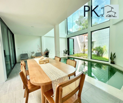 9R0540 ให้เช่า pool villa 3ห้องนอน 3ห้องน้ำ ราคา 80,000/เดือน โซนวิชิต