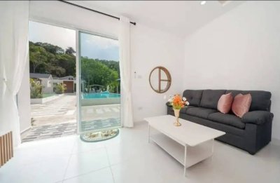 9R0542 ให้เช่าบ้านเดี่ยวชั้นเดียว with common pool 2ห้องนอน 2ห้องน้ำ ราคา 59,000/เดือน โซนวิชิต