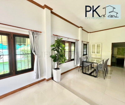 9R0546 This house for rent 3bedrooms 3bathrooms 55,000/month at wichit