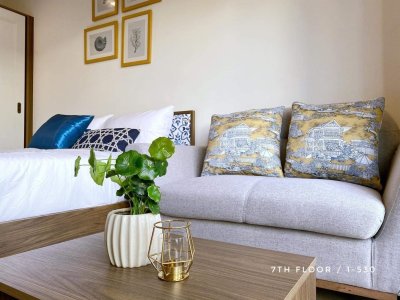 9R0567 Condominium for rent studio room 18,000/month at wichit