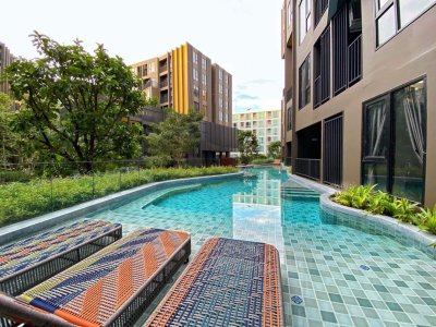 9R0567 Condominium for rent studio room 18,000/month at wichit