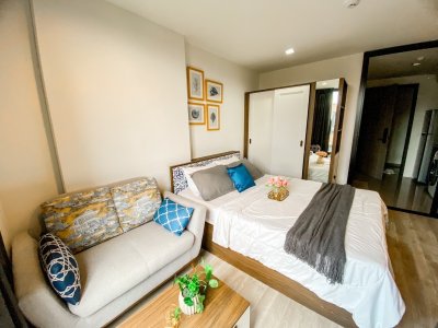 9R0576 คอนโดมิเนียม ห้อง studio room ให้เช่าเดือนละ 16,000 บาท โซนวิชิต