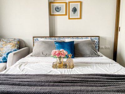 9R0576 คอนโดมิเนียม ห้อง studio room ให้เช่าเดือนละ 16,000 บาท โซนวิชิต