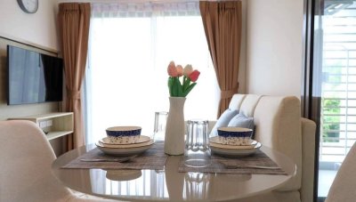 9R0594 คอนโดมิเนียม 1 ห้องนอน 1 ห้องน้ำ ให้เช่าเดือนละ 26,000 บาท โซนวิชิต