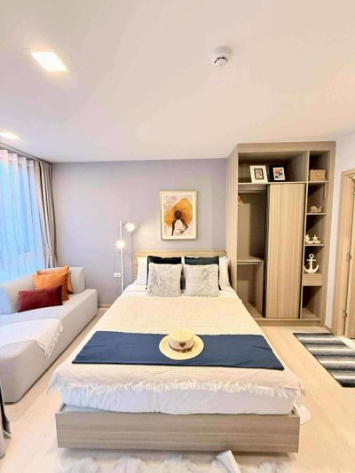 9R0662 คอนโดมิเนียม ห้องสตูดิโอ ให้เช่าเดือนละ 18,000 บาท โซนวิชิต