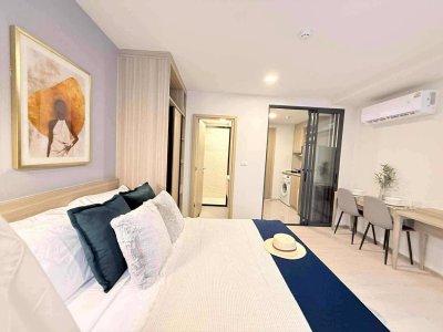 9R0662 คอนโดมิเนียม ห้องสตูดิโอ ให้เช่าเดือนละ 18,000 บาท โซนวิชิต