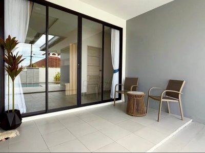 9R0674 ให้เช่า pool villa 3 ห้องนอน 2 ห้องน้ำ ราคา 75,000/เดือน โซนวิชิต